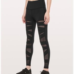 Wunder Under High Rise Tight Tech Mesh Leggings